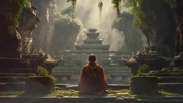 Воздух - Фантазийная медитация монастыря Шаолинь - музыка для Йоги, релаксации и сна смотреть онлайн