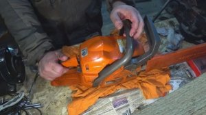 Husqvarna 142 , замена подшипников. первый раз разбираю бензопилу