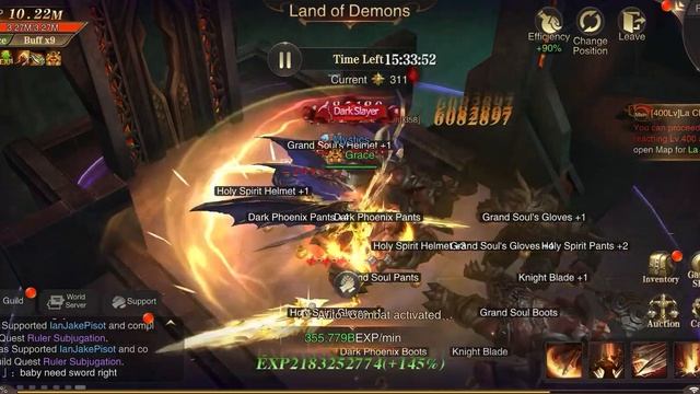 MU Archangel Lvl 400 5 stars Land of Demons - Day 40 смотреть онлайн