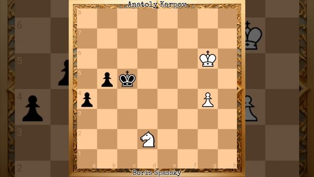 King's Gambit: Spassky Defeats Karpov in a Historic Exhibition Match смотреть онлайн