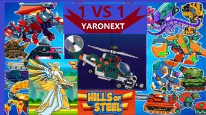 ВСЕ 27 ТАНКОВ СРАЖАЮТСЯ в БОЯХ 1 на 1 // Hills of Steel