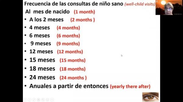 Pediatrics  and Pediatric Physical Examination. Pediatria. Examen Fisico