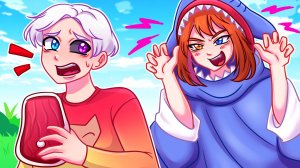 ❤️Майнкрафт но Я СТАЛА ПОМОЩНИКОМ АКУЛОЙ