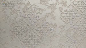 МАСТЕР-КЛАСС. Винтажная (выветренная) стена с трафаретом. Декоративная штукатурка МИЛАН. РусДекор.