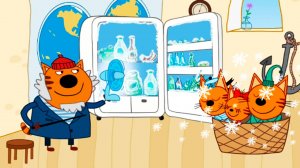 Три Кота Развивающий мультик пазл для малышей -- Мультфильм для детей.