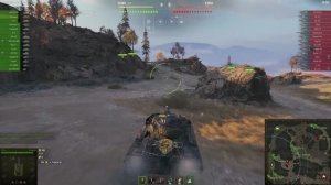 [Fermani wot] * Conqueror На ходу остался только один! Вот на что способен этот танк в бою wot