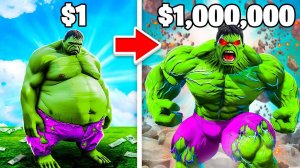 Прокачал Халка за $1 до Халка за $1,000,000 в ГТА 5! (GTA 5 Online)