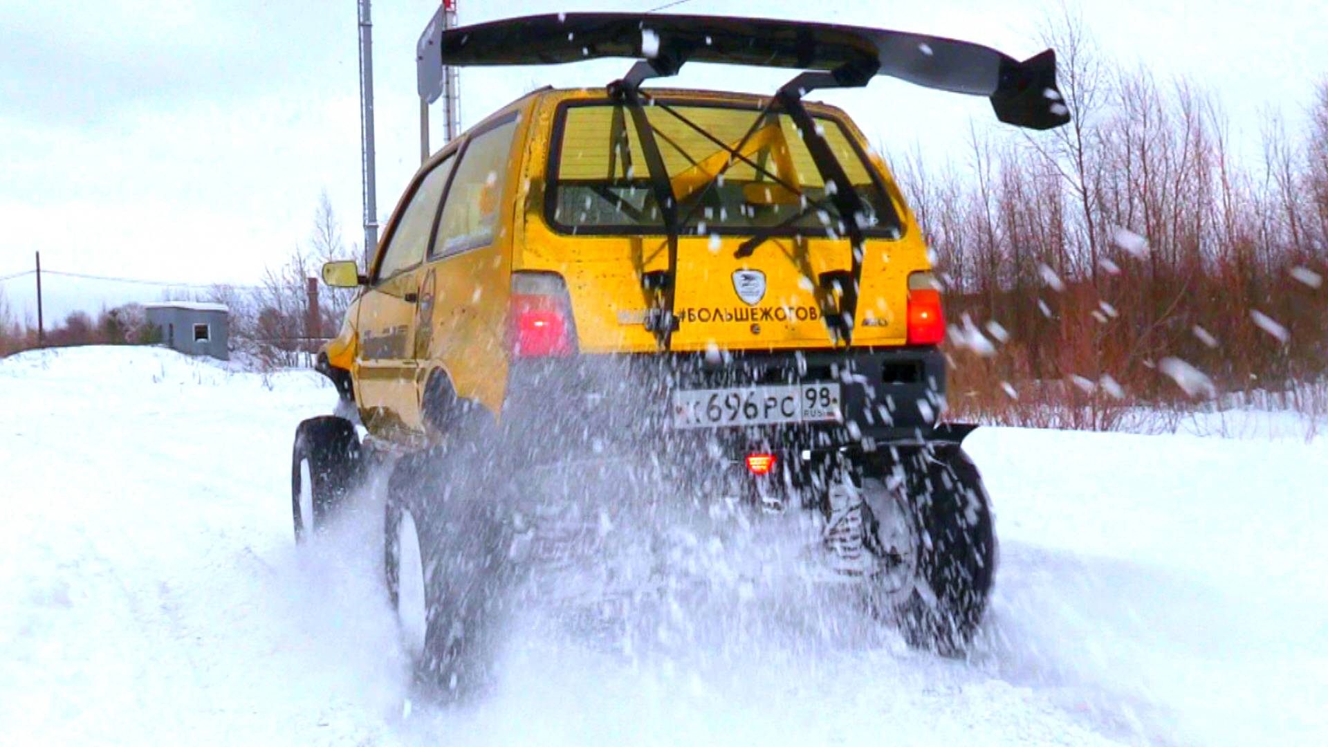 Оказия 2.0 на полном приводе и с бешеным ускорением! смотреть онлайн