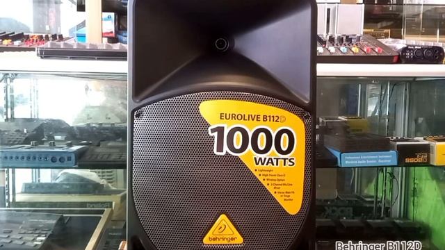 รีวิว Behringer B112D ลำโพง Active 12 นิ้ว 1000 วัตต์ смотреть онлайн