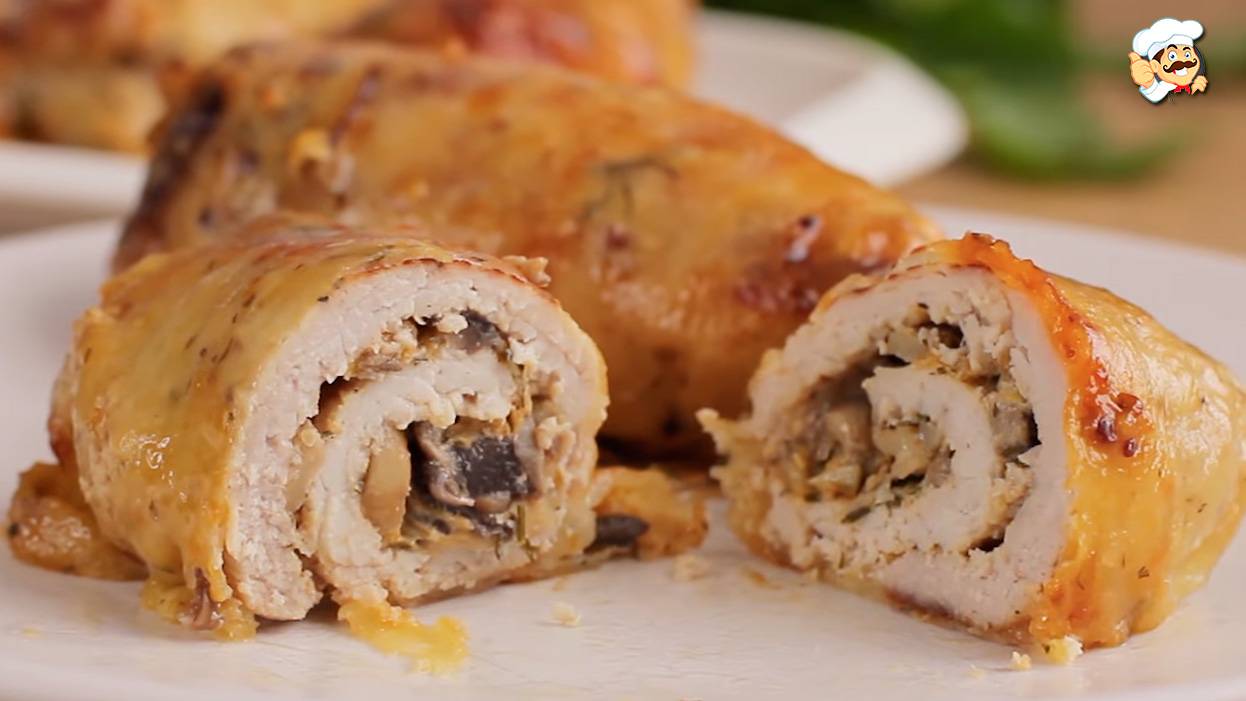 Такого вкусного МЯСА С ГРИБАМИ я еще не ела! Все в восторге! Быстро и просто! смотреть онлайн