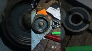 Passat b5 замена подшипника в ролике кондиционера