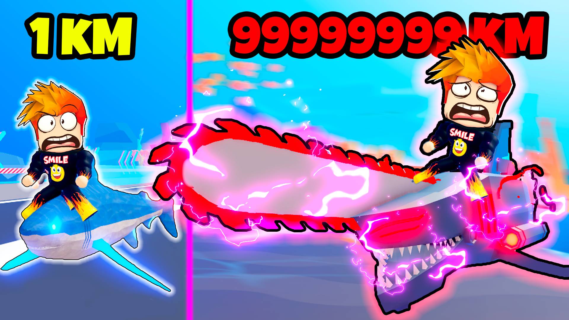 Максимальная Эволюция Акул в Роблокс смотреть онлайн