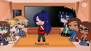 Mlb react to Marinette's AU’s/Marinette Afton/Adrien Emily?/1k special