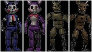 Меню EXTRA из Five Nights at Candy's 2