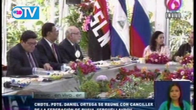 Presidente Daniel se reúne con el Canciller de la Federación de Rusia смотреть онлайн