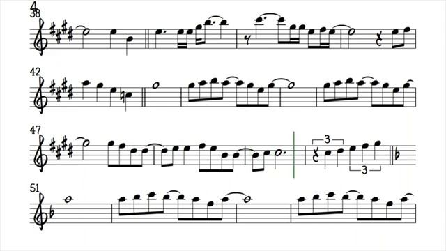 YOU GOT IT ALL Alto Sax Higher Key Sheet Music Backing Track Play Along Partitura_270p_360p смотреть онлайн