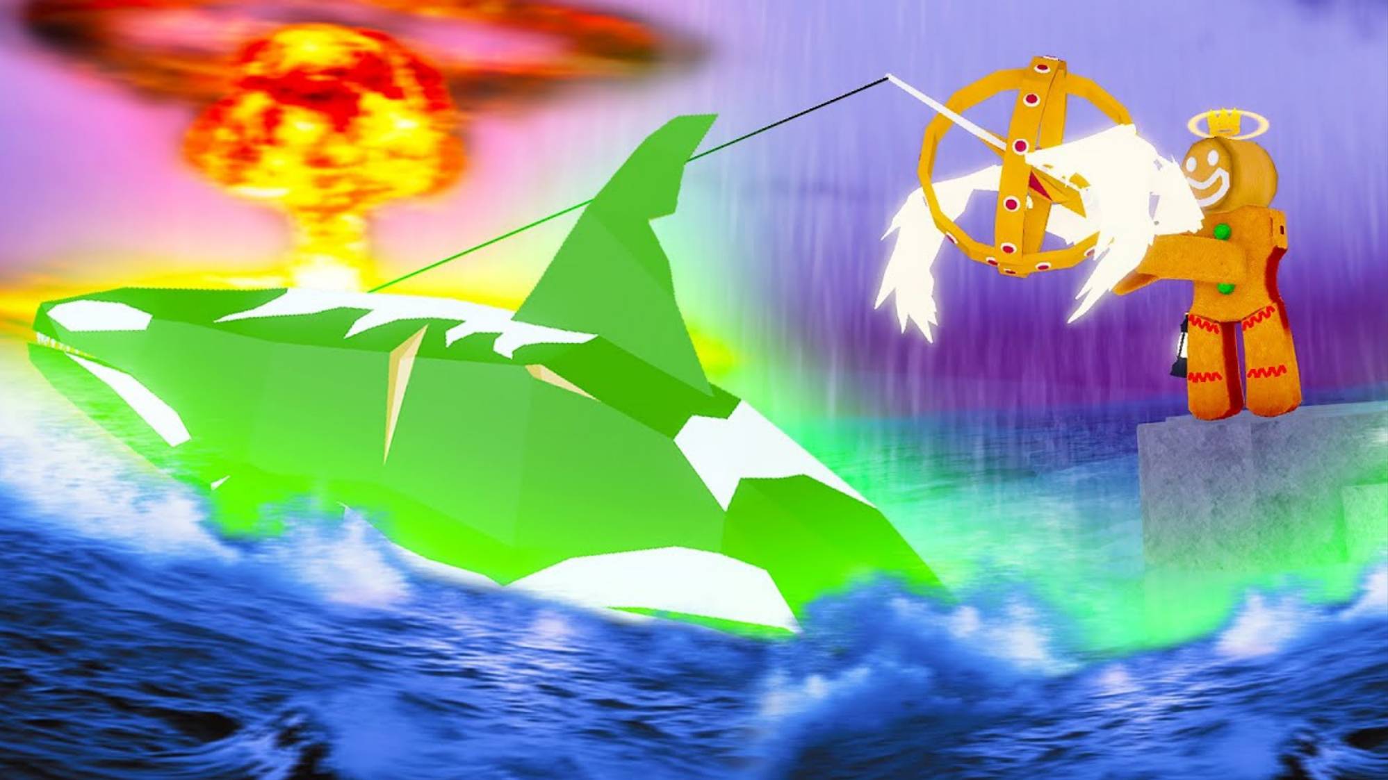 САМАЯ СЛОЖНАЯ ОХОТА НА ЯДЕРНУЮ КОСАТКУ в ФИШ ⧸ Fisch в Роблокс смотреть онлайн