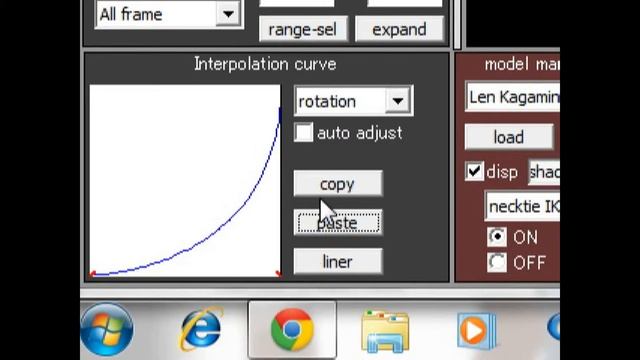 MMD tutorial how to put interpolation curve to make your motion realistic смотреть онлайн