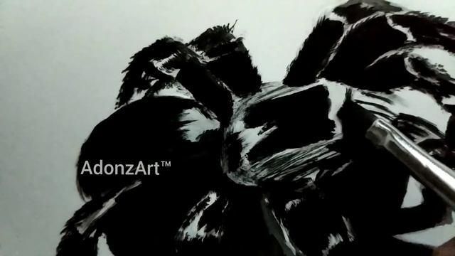 🕷️Is it a real tarantula spider ?🕷️/Adonz Art™ смотреть онлайн