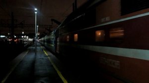 ТЭП70-0133 с поездом №10 «Псков» Москва-Псков