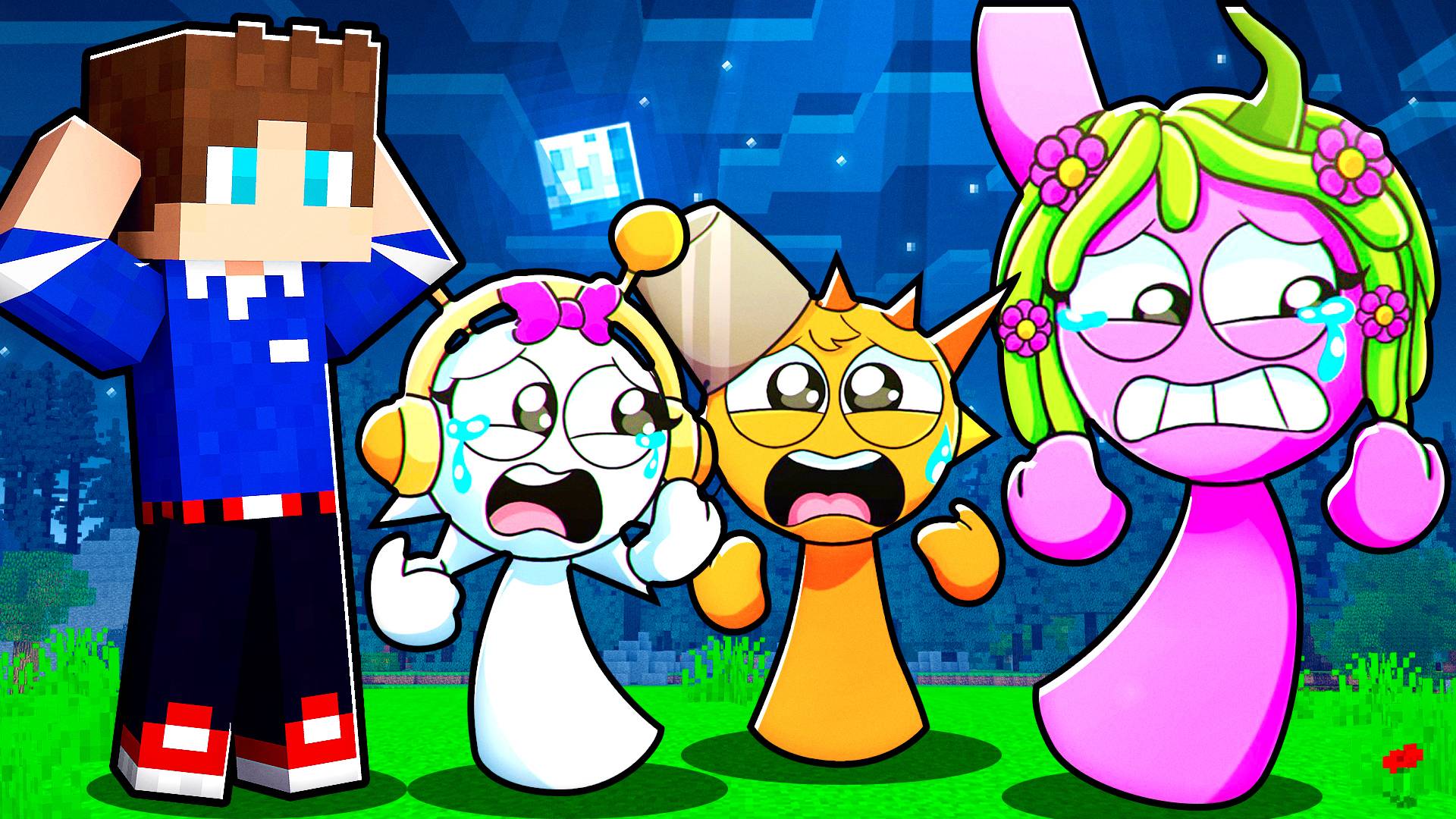 СПРАНКИ НО ОНИ ПОМЕНЯЛИСЬ ТЕЛАМИ В МАЙНКРАФТ МУЛЬТИК SPRUNKI смотреть онлайн