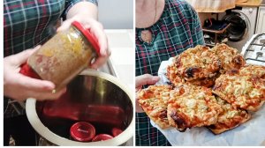 "Жизнь на пенсии".. Дегустировала кашу и сделала "мини-пиццу"!!!