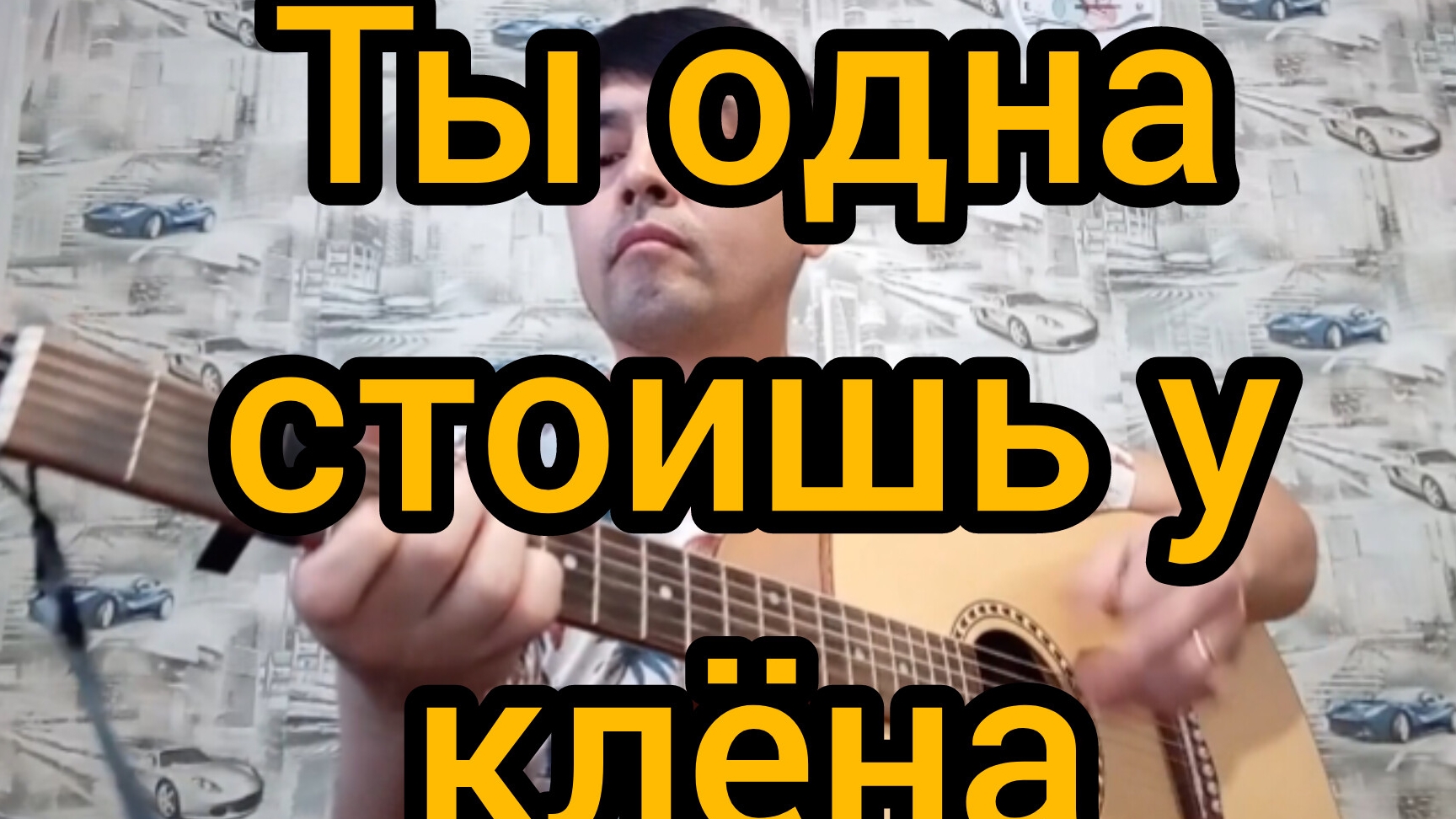 Ты одна стоишь у клёна. Петлюра. Под гитару