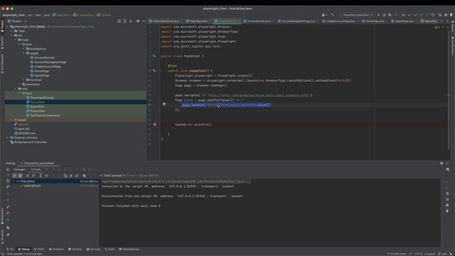 How to deal with Pop-ups with Playwright and Java смотреть онлайн