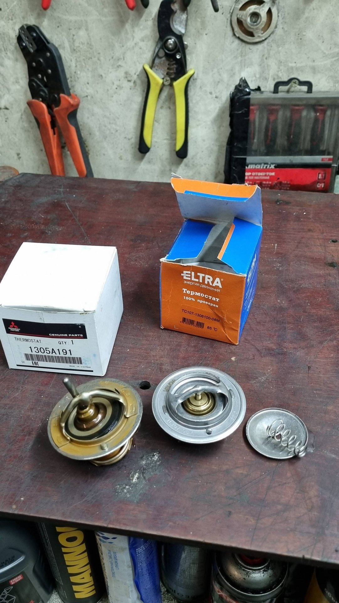 Японский термостат на УАЗ Патриот смотреть онлайн