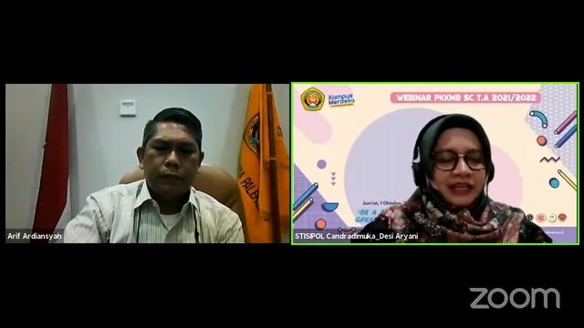 Webinar PKKMB SC 2021 ( Pengenalan Kehidupan Kampus Bagi Mahasiswa Baru ) STISIPOL Candradimuka смотреть онлайн