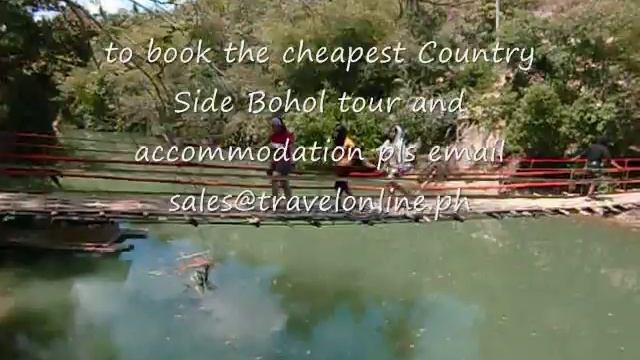 Hanging Bridge Bohol philippines - TravelOnline TV Philippines Video Tours - TravelOnline TV смотреть онлайн