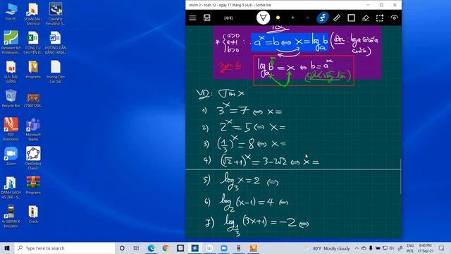 K12 - HÀM SỐ MŨ, HÀM SỐ LŨY THỪA, HÀM SỐ LOGA (BUỔI 1) смотреть онлайн