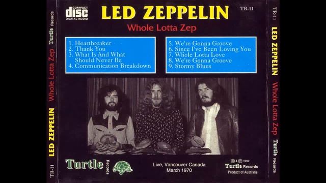 Led Zeppelin - Live in Vancouver, BC, Canada - March 21, 1970 + Bonus Tracks смотреть онлайн