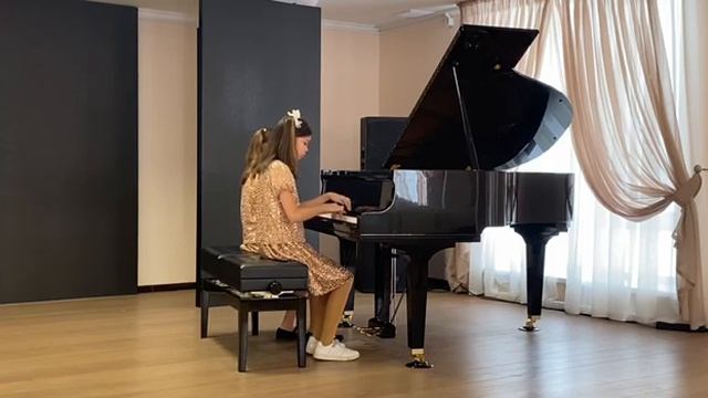 И. Тамарин Цирковая полька "Каштанка". Дуэт: Ким Елизавета 11лет и Предыбайло Дарья 10 лет, Май 202 смотреть онлайн