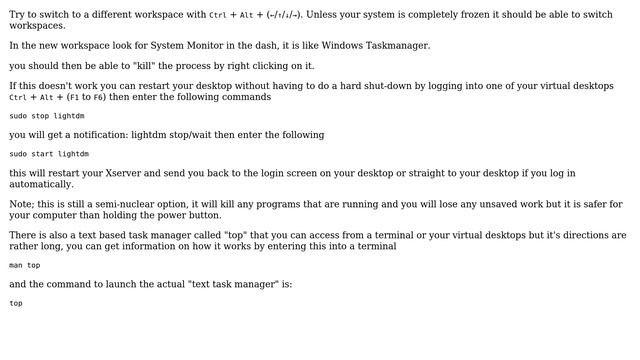 Ubuntu: How to deal with a frozen screen? смотреть онлайн
