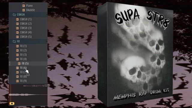 [Free] Memphis Drum kit "Supa Str8" смотреть онлайн
