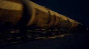 2ТЭ25Км - 0283 с грузовым поездом.