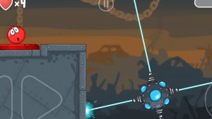 Играем в  Red ball 4. красный шар 4