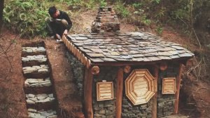 СТРОИМ ДОМ в ОДНОГО. СУРОВОЕ ВЫЖИВАНИЕ