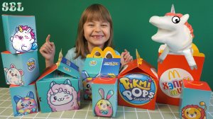 Единорог Жора и Волшебный Хэппи Мил Pikmi Pops со сладостями