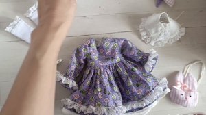 Платье для куклы Паола Рейна.