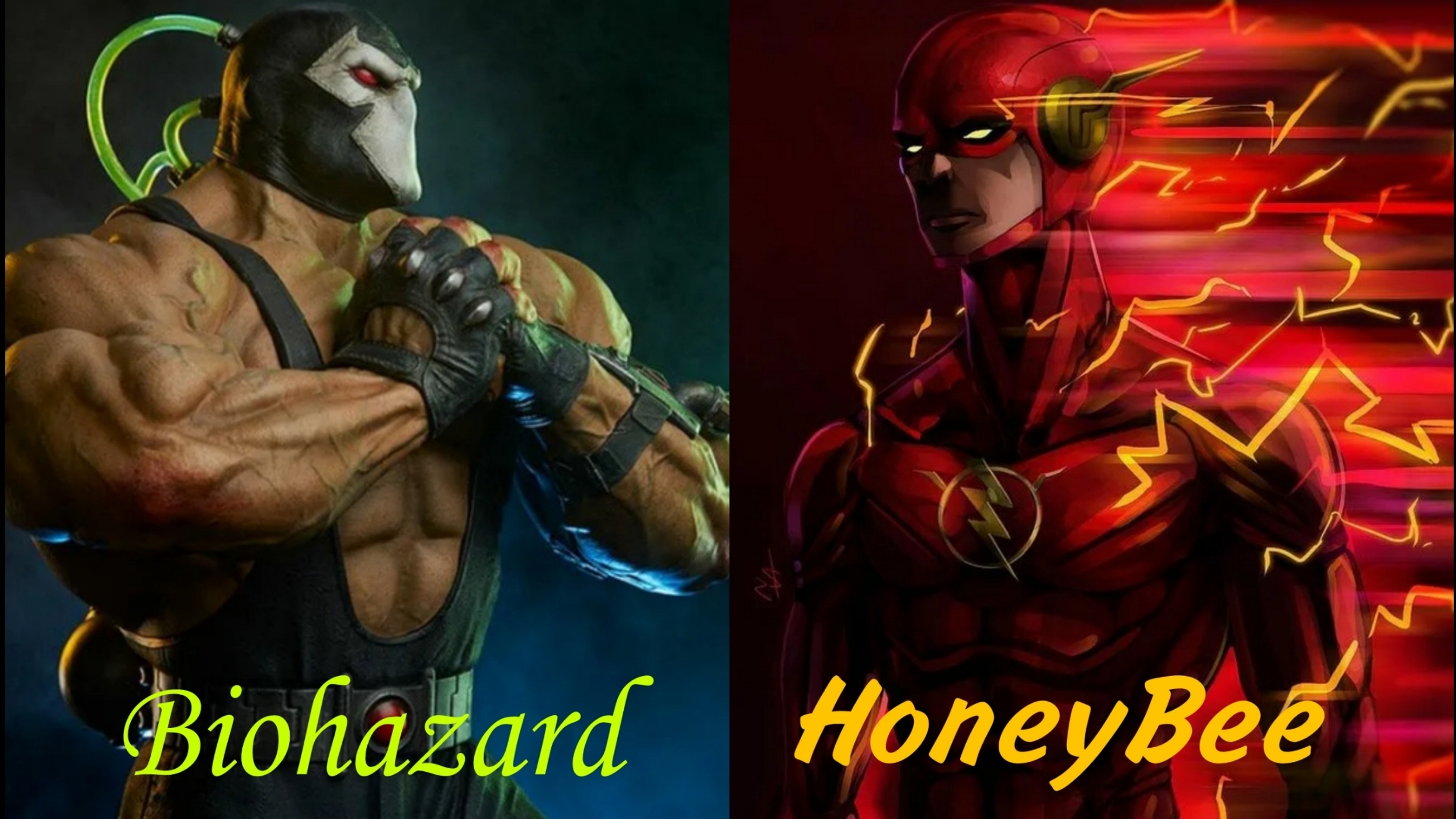 Injustice: Biohazard (Bane) Vs HoneyBee (Flash)