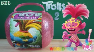 ТРОЛЛИ Мировой тур Большой Чемодан Trolls World Tour Custom Big Surprise