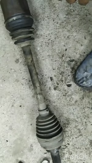 Замена подвесного подшипника на приводе КПП КИА КАРЕНС 2004г/KIA