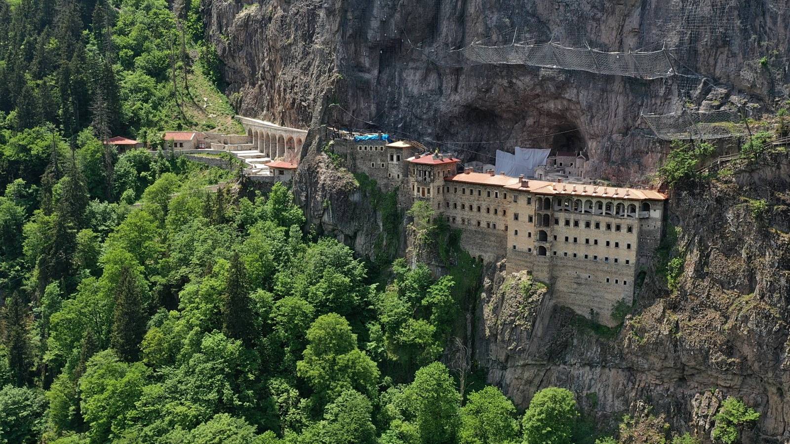 Турция. Трабзон.  Святая София, Панагия Сумела