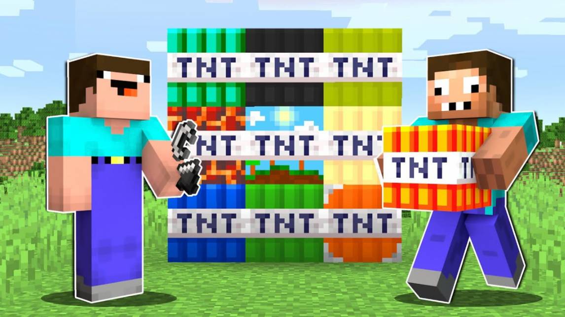 📹 НУБ И ПРО ТЕСТИРУЮТ НОВЫЕ ТНТ В МАЙНКРАФТ ! НУБИК ПРОТИВ ТРОЛЛИНГ ЛОВУШКА И МОД НА ТНТ MINECRAFT смотреть онлайн