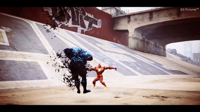 Venom Transforming into Flash - Venom | Team Venom (Blue Venom, Pink Venom, Giant) VS Flash-Venom смотреть онлайн