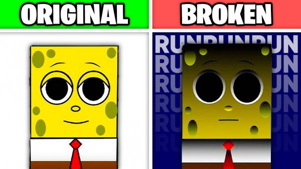 Spruunki Bob Squarepants - Incredibox Sprungi Sponge Bob Mod
