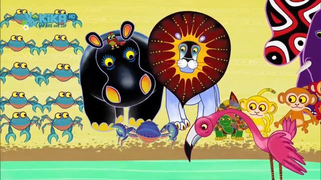 Tinga Tinga Fabeln S01E25 Folge 25 Deutsch German Warum Flamingo Auf Einem Bein Steht