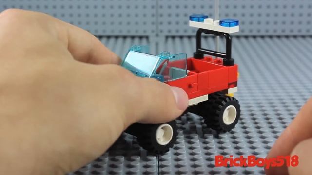 LEGO Set Review: Town Blaze Commander (6525) from 1995 смотреть онлайн